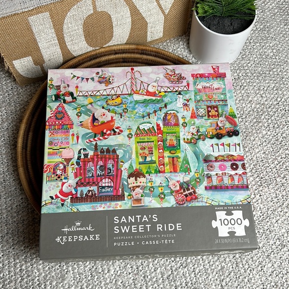 Hallmark Games Brand New Hallmark Puzzle Santas Sweet Ride Poshmark